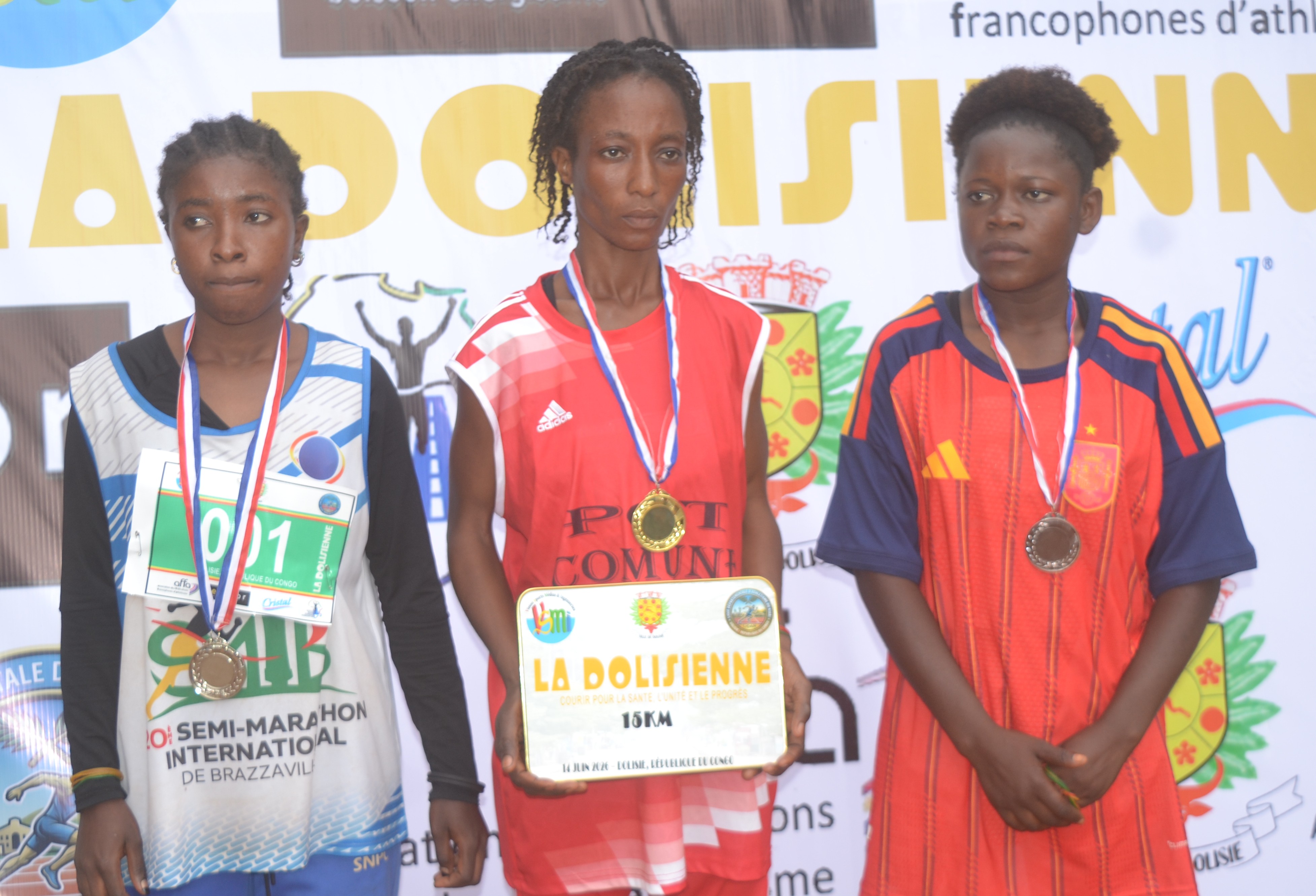 Photo 3 — La Dolisienne 15 km : 500 coureurs au départ de la 1ʳᵉ édition à Dolisie — Sport-Santé à Dolisie, Niari